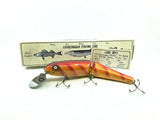 Jointed Chautauqua 8" Minnow Musky Lure Red Bar Perch Color