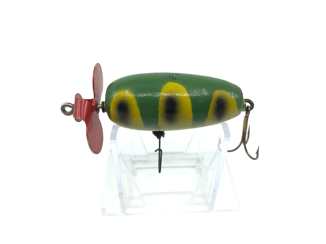 Helin Fishcake #9 Frog Color Wooden Lure