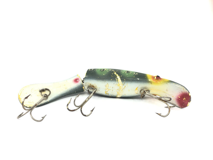 Drifter Tackle The Believer 8" Jointed Musky Lure Color 01 Dark Frog
