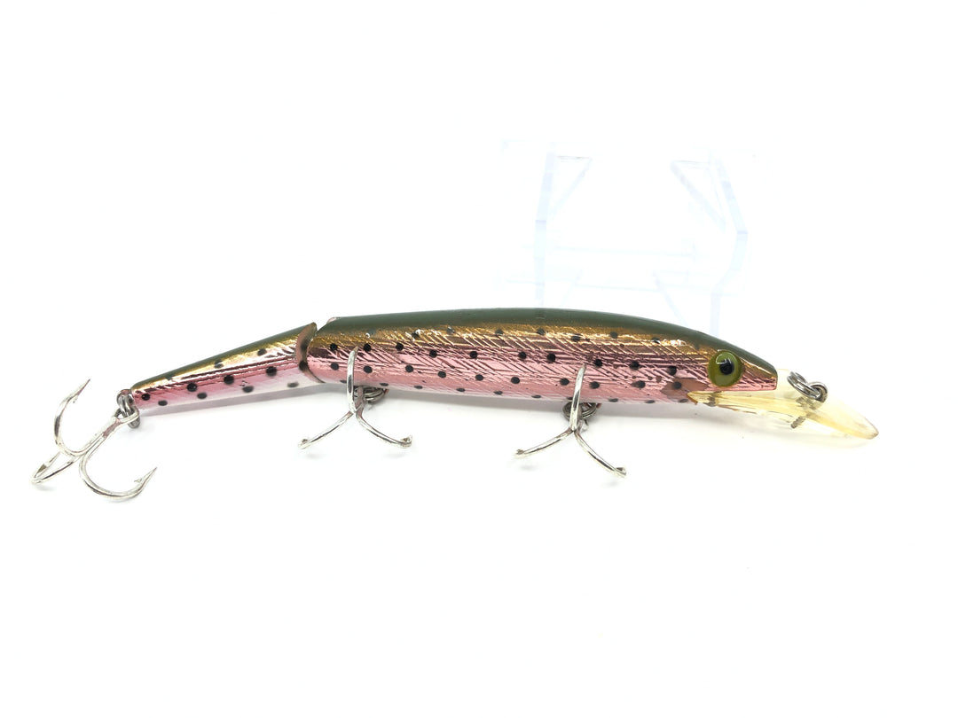 Rebel FTJ30 Jointed Fastrac Minnow Color 41 Ole' Rainbow