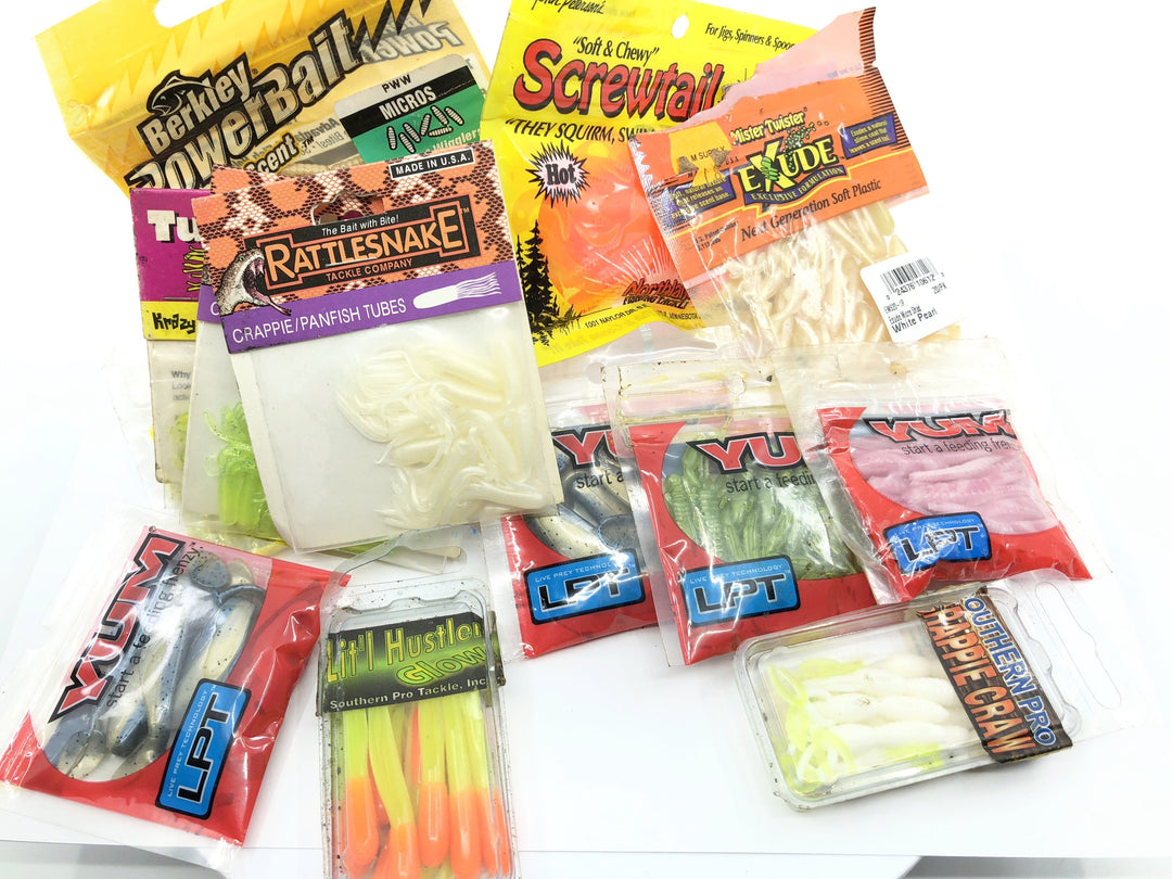 Huge lot of Misc Plastic Lures Yum Berkley and More