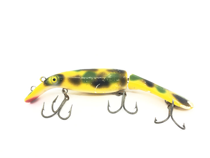Drifter Tackle The Believer 8" Jointed Musky Lure Yellow and Green Color