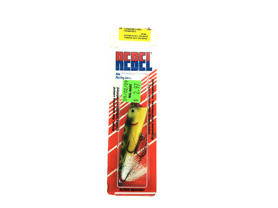 Rebel Magnum Pop-R Bullfrog Color New on Card Old Stock