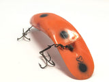Helin Flatfish S3 Orange with Black and Red Dots 