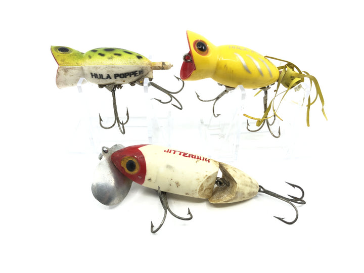 Lot of Three Vintage Arbogast Lures - Take Them Fishing