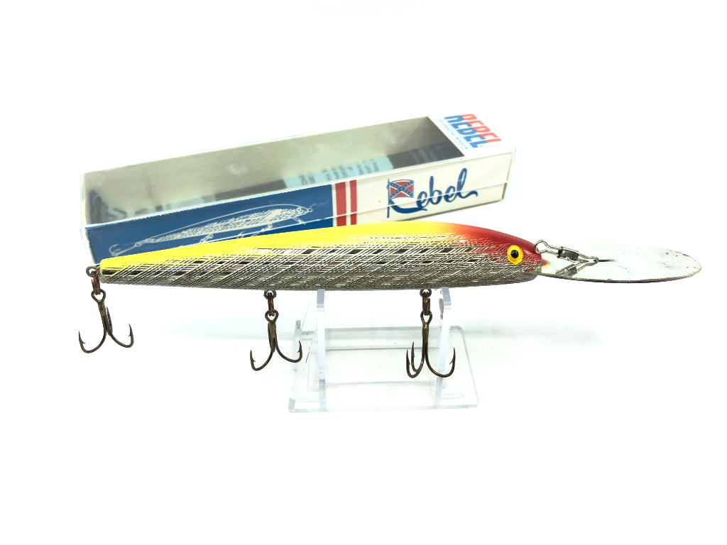 Rebel Vintage Deep Runner Metal Lip DRM2306 Yellow Color with Box