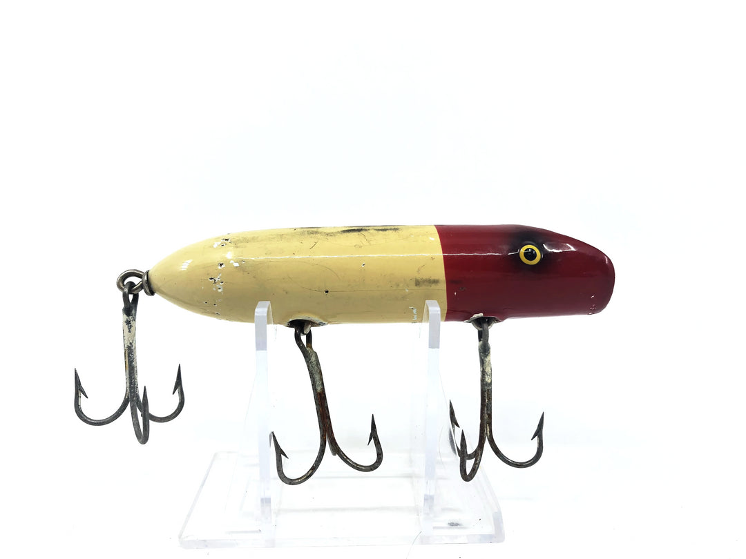 South Bend Bass Oreno Red and White Tack Eyes