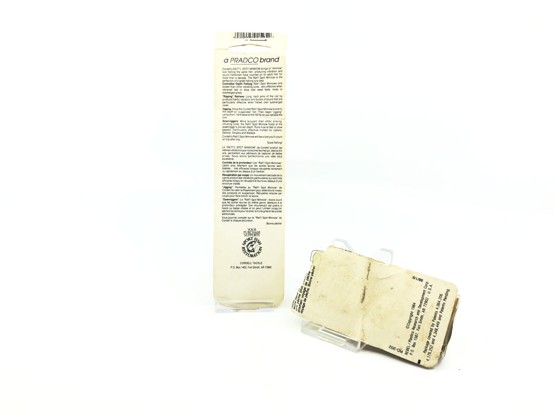 Vintage Fishermen's Variety Two Pack, Rebel/Cotton Cordell