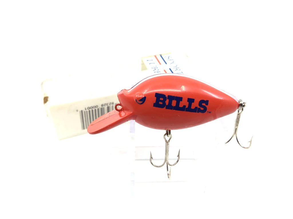 Arbogast Pugnose NFL Buffalo Bills Fishing Novelty Lure with Box
