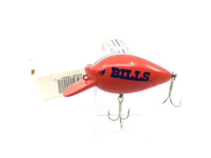 Arbogast Pugnose NFL Buffalo Bills Fishing Novelty Lure with Box