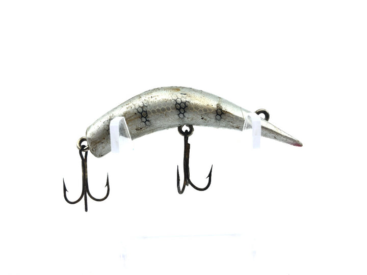 Lazy Ike #2 Silver Scale with Black Ribs