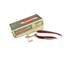 Early Eppinger Dardevle, White/Red Color with Box