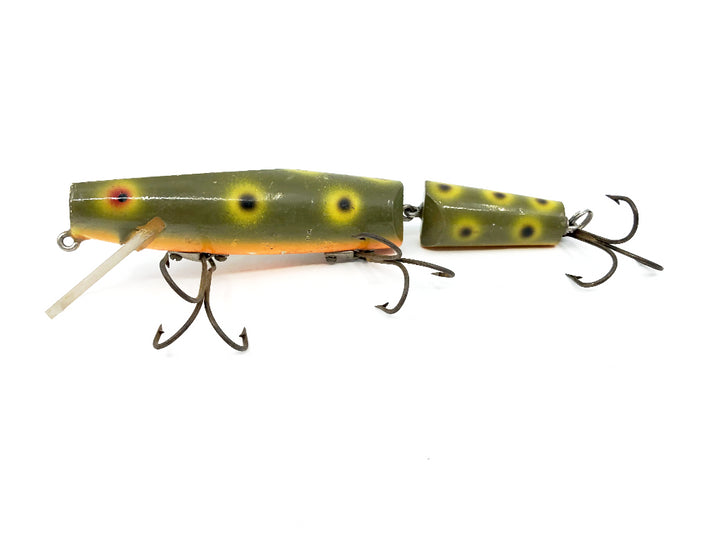 Wiley Jointed 6 1/2" Musky Killer in Frog Orange Belly Color