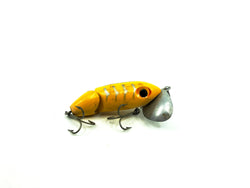 Arbogast Jointed Jitterbug, Yellow/Shore Color