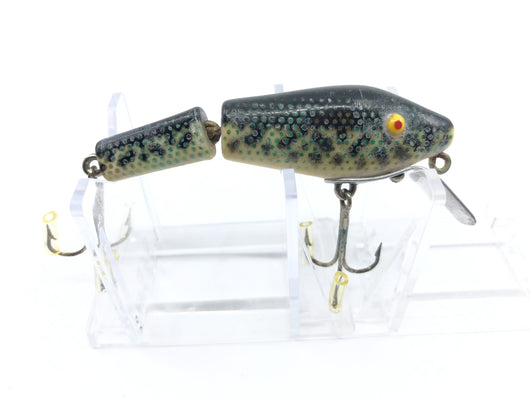 L & S Bass-Master 250 Green Black Speckles Color Opaque Eyes