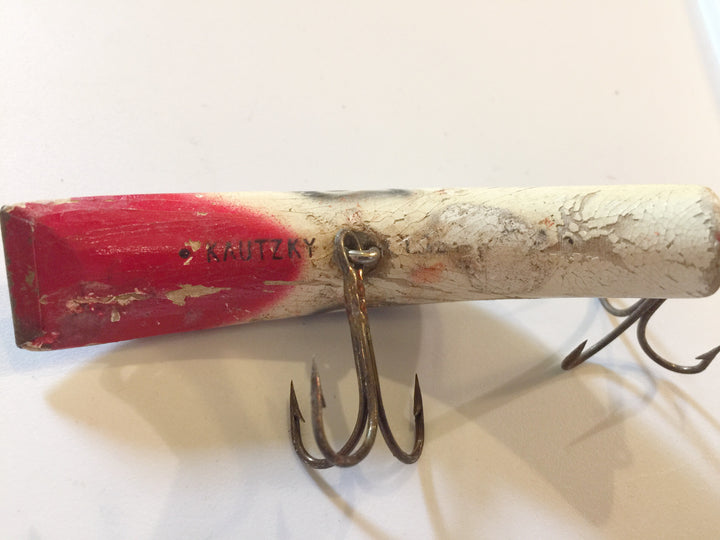 Kautzky Lazy Ike 4 Wooden Red and White
