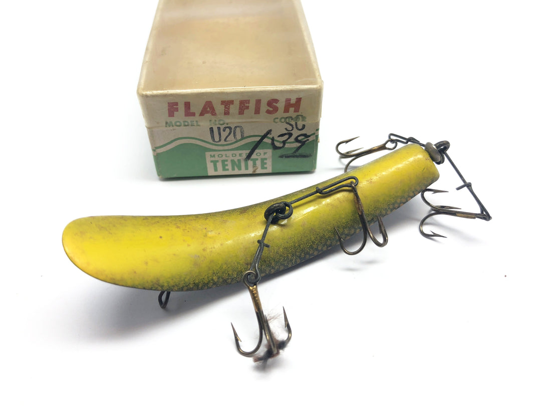 Helin Vintage Flatfish U20 SC Scale Color Fishing Lure