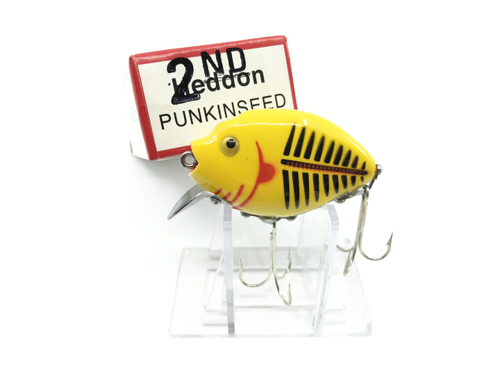 Heddon 9630 2nd Punkinseed X9630XYWBR Yellow and Black Shore Color New in Box