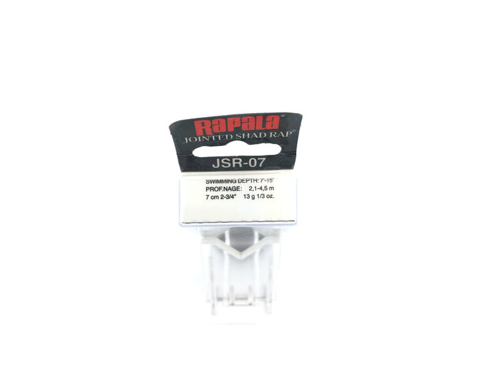 Rapala Jointed Shad Rap JSR-7 P Perch Color New in Box Old Stock
