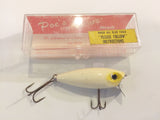 Poe's Nervous Miracle New in Box Vintage Wooden Bait Ghost Color