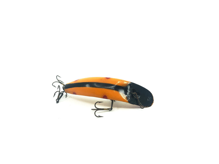 Vintage Helin Flatfish T4 OB Orange Black Stripe Color