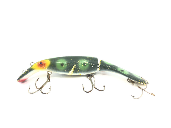 Drifter Tackle The Believer 8" Jointed Musky Lure Color 01 Dark Frog