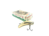 Helin Flatfish F6 GPL Wooden Lure Gold Plate Color