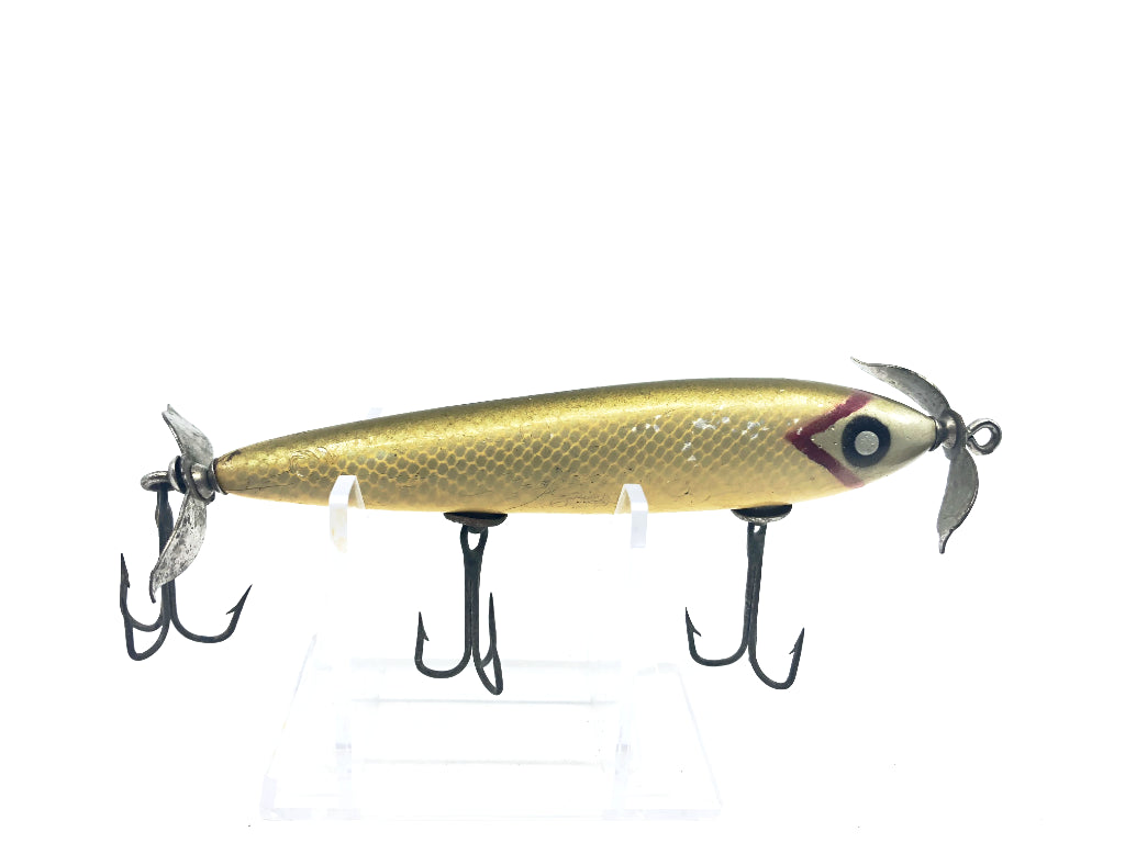 Paw Paw Aristocrat Shiner 8600 Yellow Belly Brown and Silver Back Color