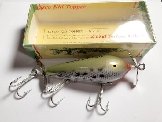 Cisco Kid Topper 1 oz. Musky Killer Crappie Coachdog Type Color #712 – My  Bait Shop, LLC