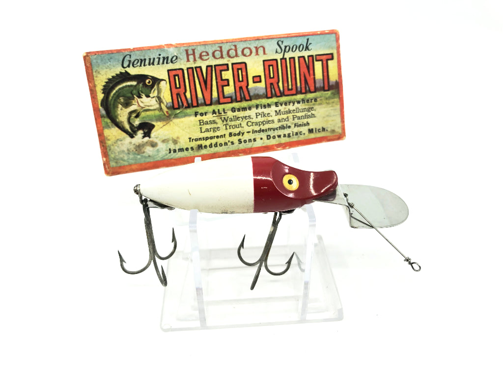 Heddon Go Deeper River Runt D-9110-RH Red Head Color with Box