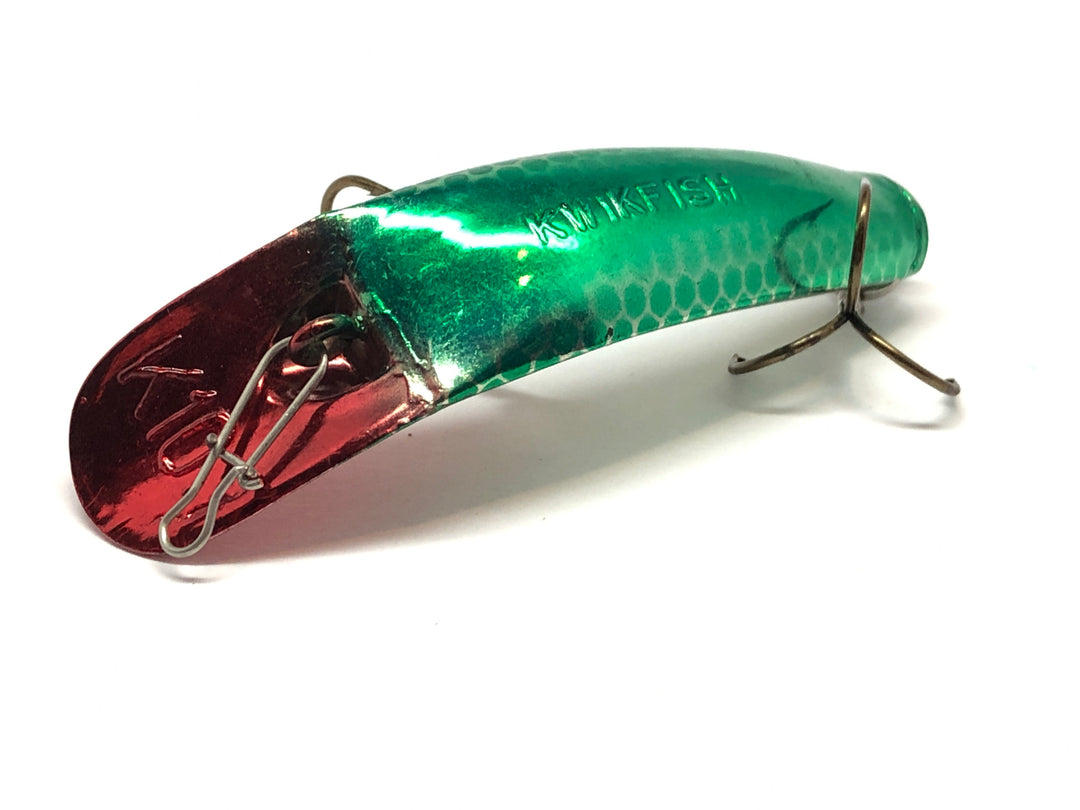 Kwikfish K10 Red, Silver, and Green