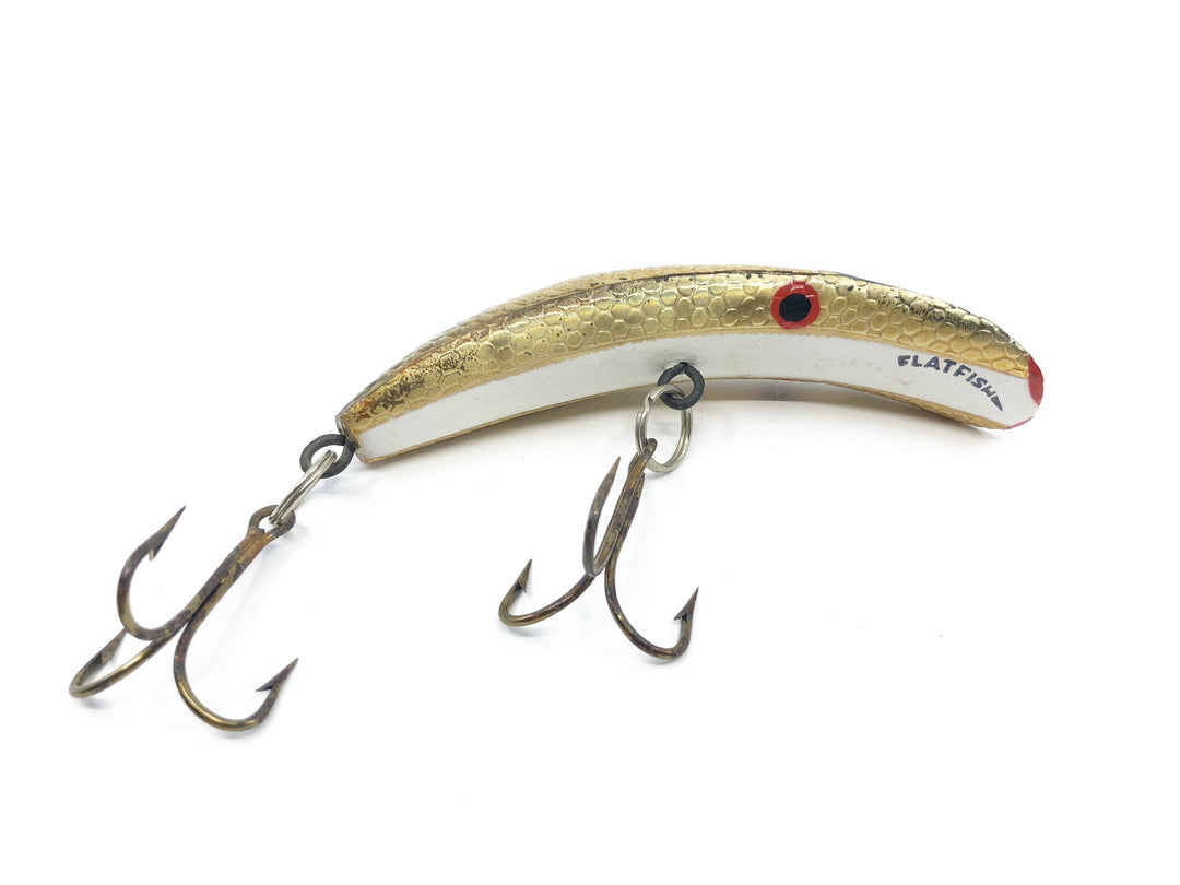 Helin T50 Musky Flatfish Gold and Black Color