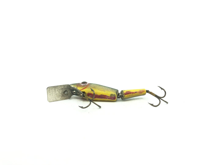 L & S OOM Mirrolure Sinker White/Red Head Color