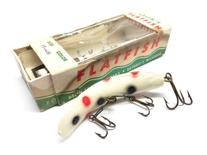 Vintage Helin Flatfish X5 WH with Box and Paperwork
