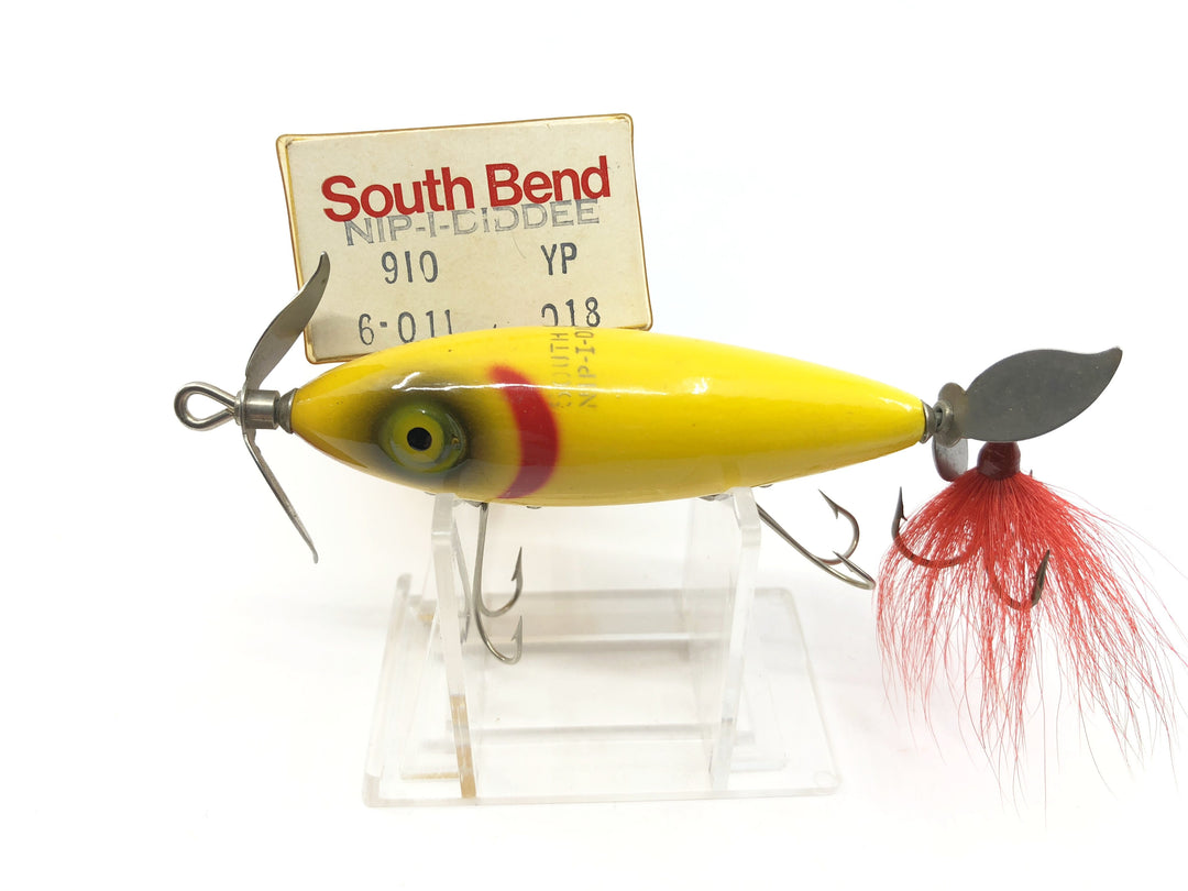 South Bend Nip-I-Diddee Yellow with Red Color with Box