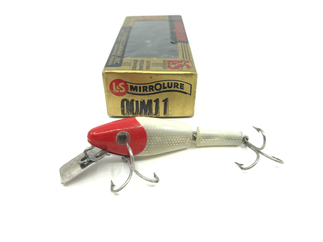 L & S Mirrolure Red Head White Scale OOM11 with Box