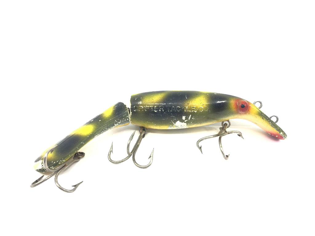Drifter Tackle The Believer 8" Jointed Musky Lure Green and Yellow Color