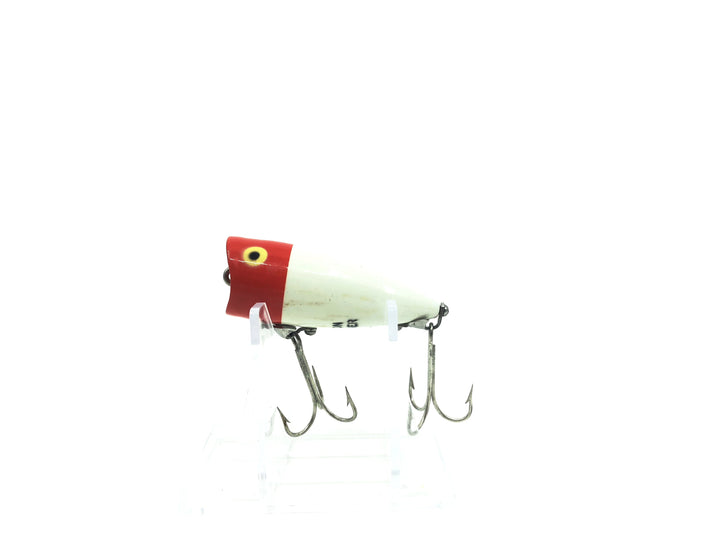 Heddon Chugger Jr RH Red White Color