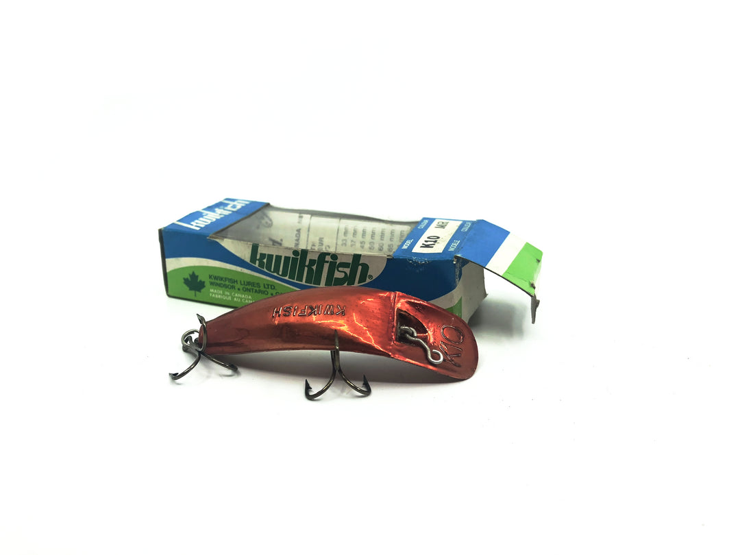 Pre Luhr-Jensen Kwikfish K10 MR Metallic Red Color Color New in Box Old Stock
