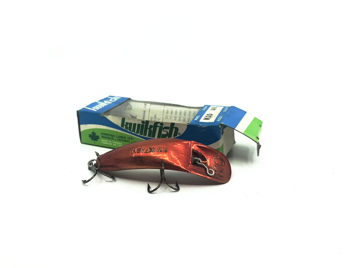 Pre Luhr-Jensen Kwikfish K10 MR Metallic Red Color Color New in Box Old Stock