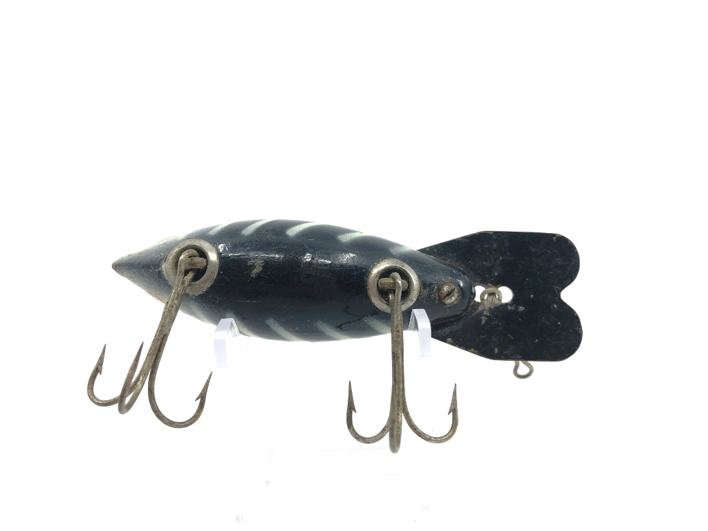 Bomber Wooden 500 Series 514 Black/White Ribs