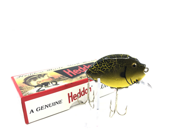 Heddon 9630 2nd Punkinseed X9630YBC Yellow Black Crackleback Color New in Box