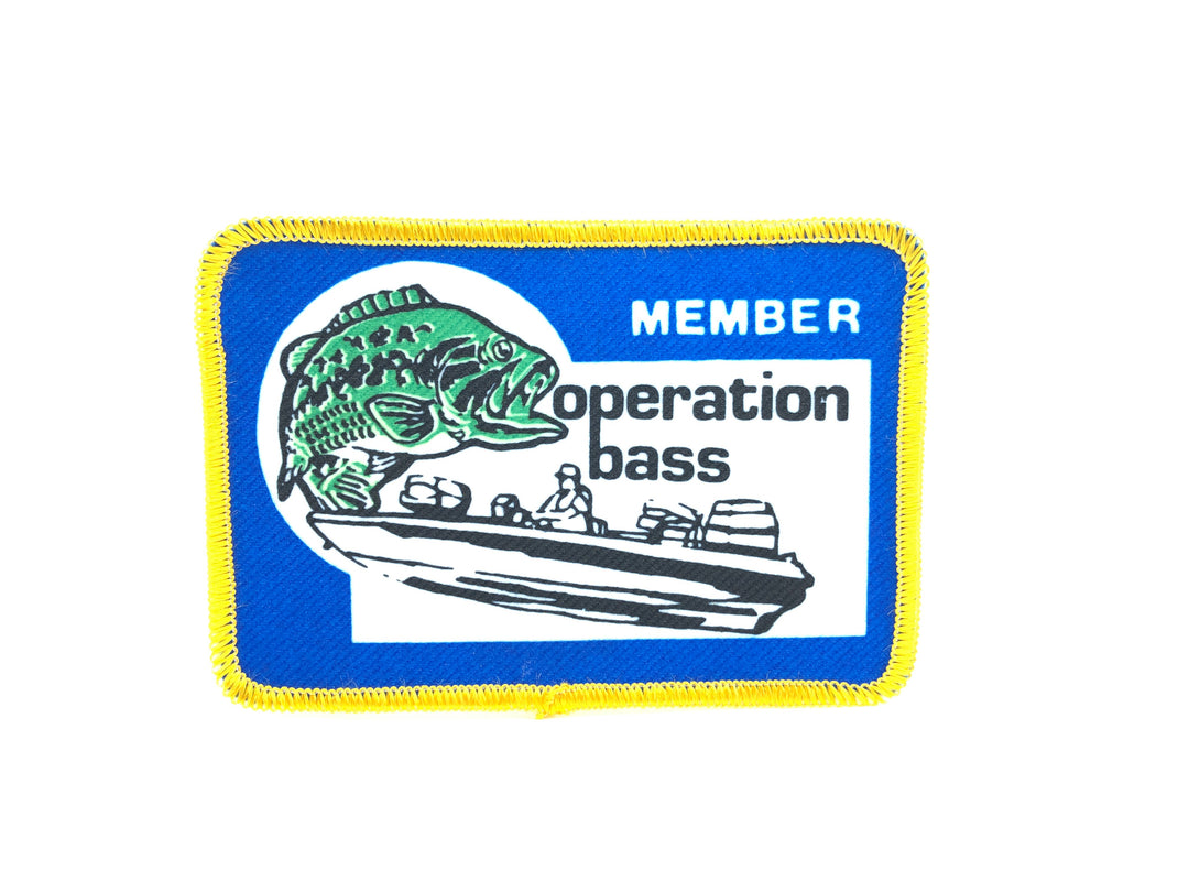 Operation Bass Member Fishing Patch