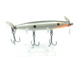 Nice Unmarked Minnow White with Silver Scale Back
