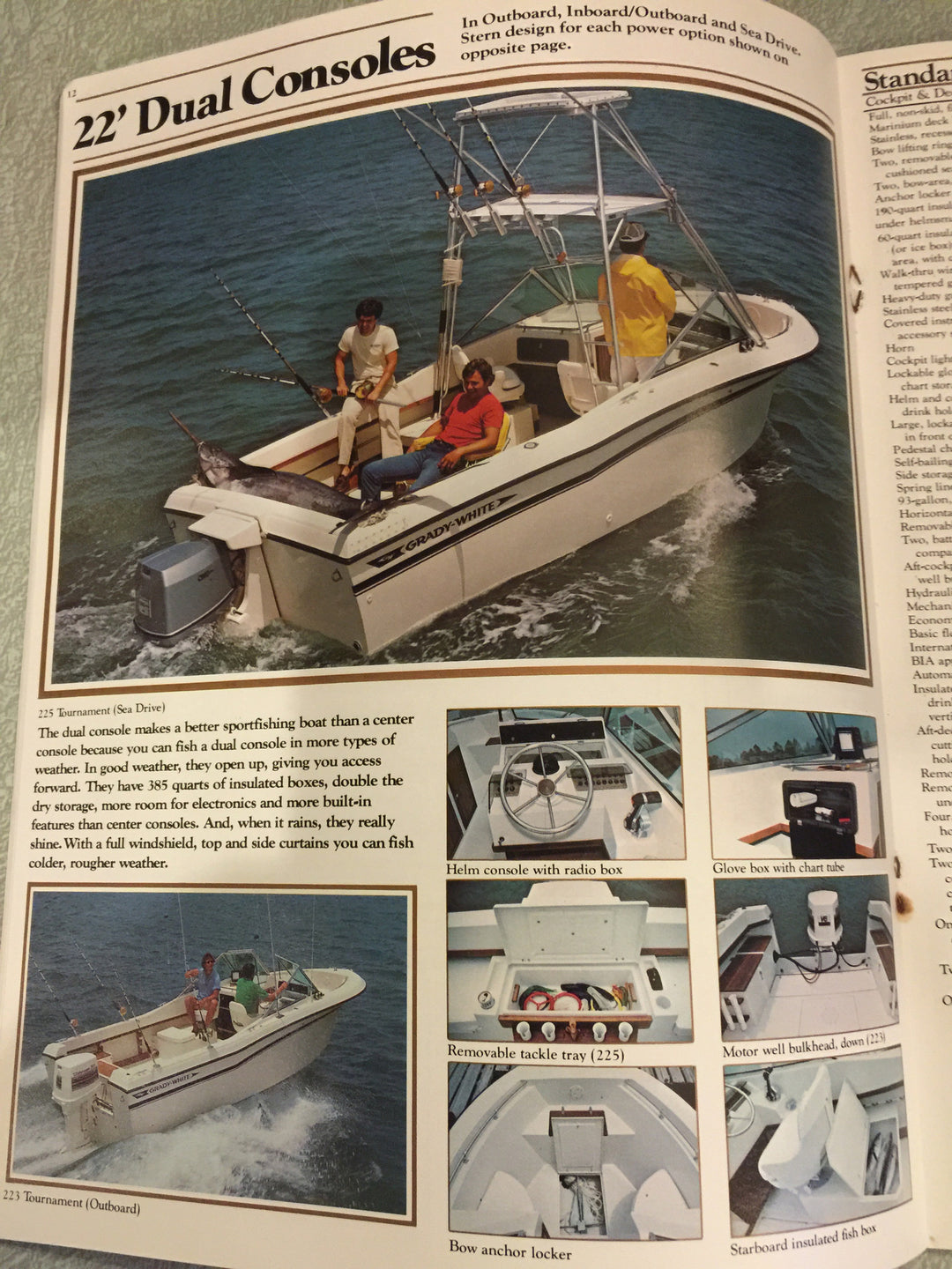 GradyWhite Boats 1983 Catalog My Bait Shop, LLC