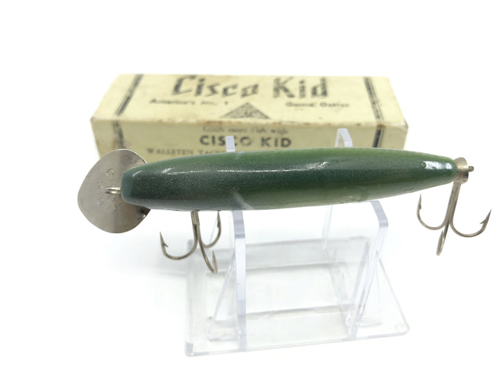 Wallsten Tackle Cisco Kid Green Shiner Color with Box Signed by Art Wallsten