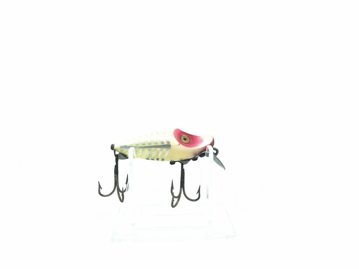 Heddon Midget River Runt Spook 9010 XRW White Shore Minnow Color