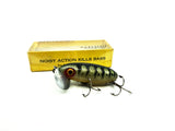 Arbogast Jitterbug 5/8oz Perch Color, Vintage Bugged-Eyed Model (1948-1963)