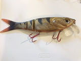 Storm Kickin Minnow 10" Perch Soft Bait