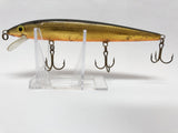 Large Gold and Black Rapala Minnow 